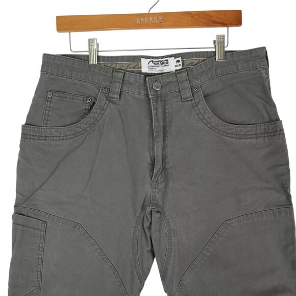 Mountain Khakis Pants Mens 35x30 Gray M's Camber 107 Utility Stretch Gorpcore - Picture 3 of 12